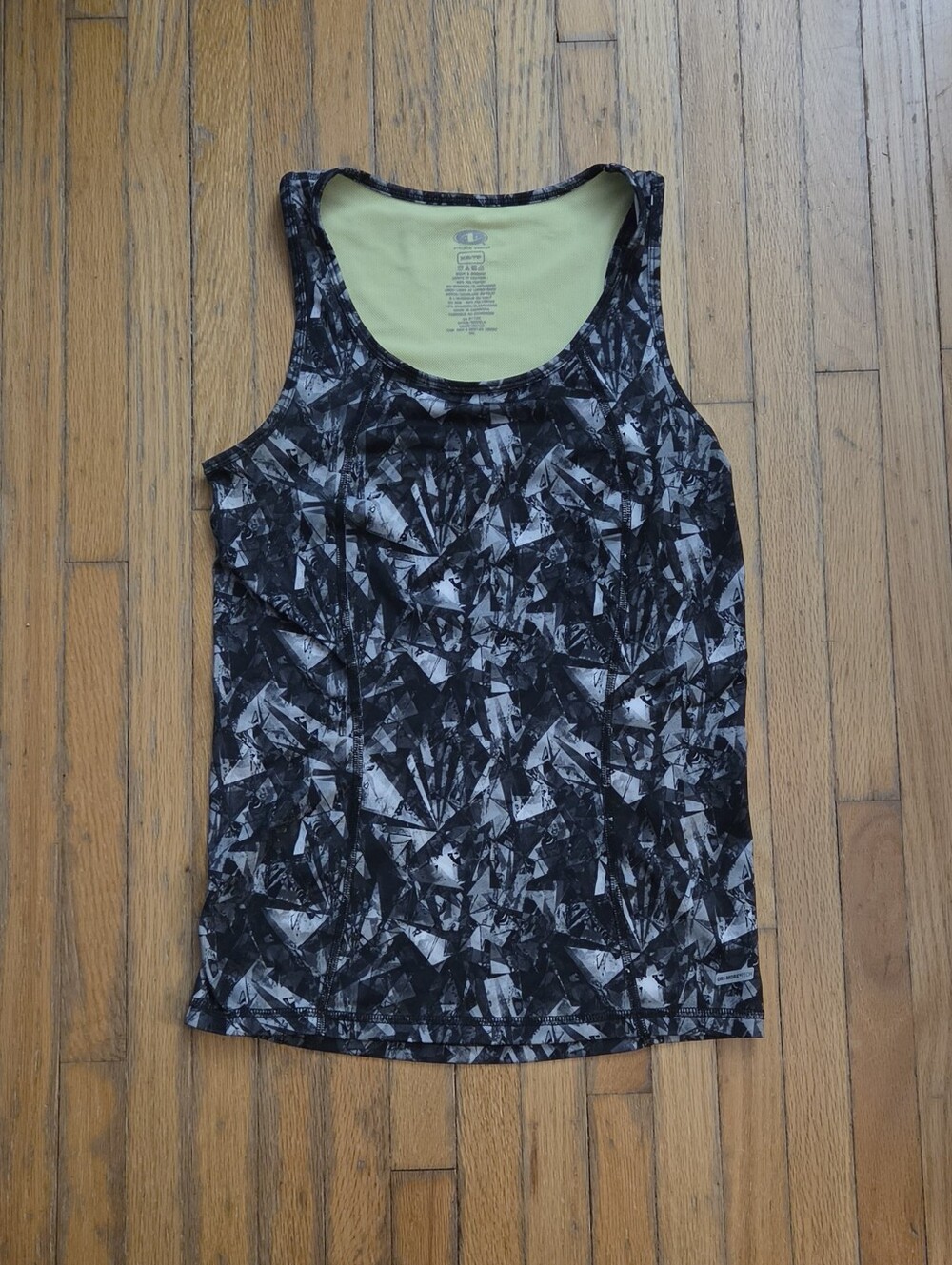 Athletic Works Black and Grey Tank XS